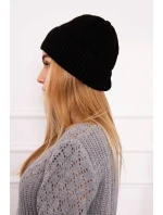 Tenká čepice Oliwia model 18750351 černá - K-Fashion Tenká čepice Oliwia model 18750351 černá - K-Fashion