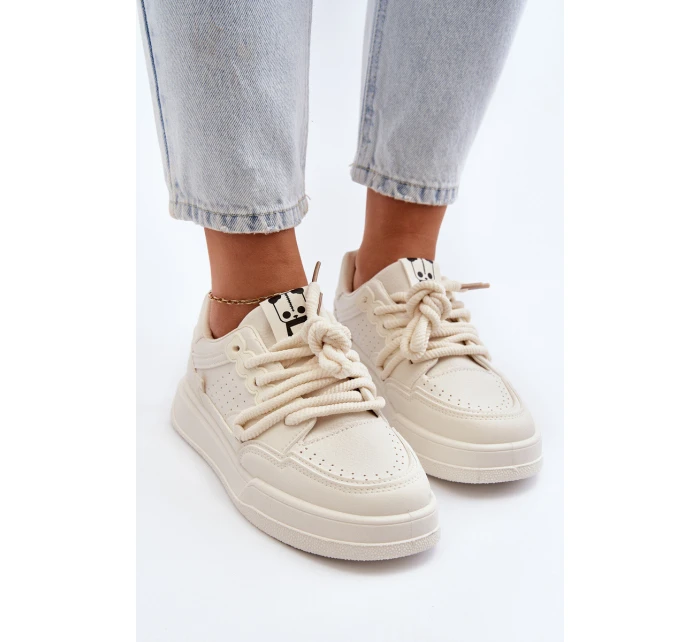 Dámské tenisky z ekokůže béžové Avanalis Dámské tenisky z ekokůže béžové Avanalis