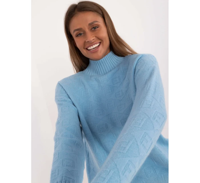 Jumper AT SW model 21326971 modrý - FPrice