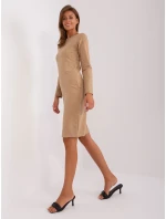 Sukienka EM SK HW 20 model 18847937 ciemny bezowy - FPrice