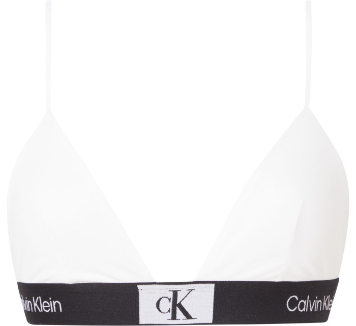 Dámská podprsenka Triangle Bra CK96 000QF7217E100 bílá - Calvin Klein
