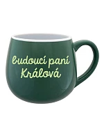Personalizovaný keramický buclatý hrneček - budoucí paní Personalizovaný keramický buclatý hrneček - budoucí paní