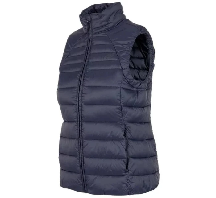 Dámská vesta W H4Z22 KUDP001 31S tm. modrá - 4F Dámská vesta W H4Z22 KUDP001 31S tm. modrá - 4F