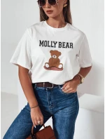 Dámské tričko ecru Dstreet model 21976474 - FashionStreet