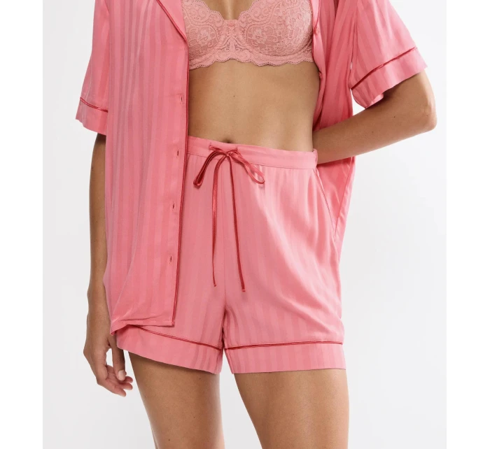 Amourette Jacquard Boyfriend Short - RED - TRIUMPH RED - TRIUMPH