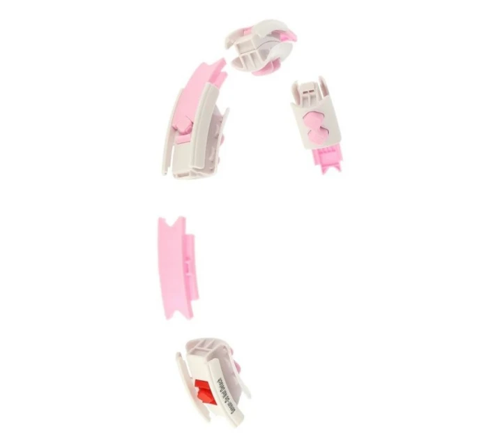 Obruč HMS HHW06 s výstupky, závažím a počítadlem růžová