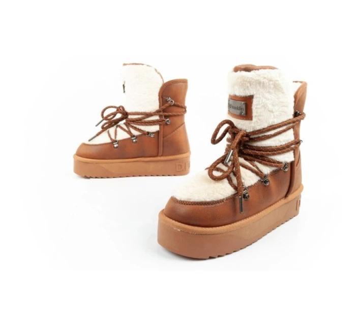D.Franklin dámské zateplené zimní boty hnědé dámské D.Franklin dámské zateplené zimní boty hnědé dámské