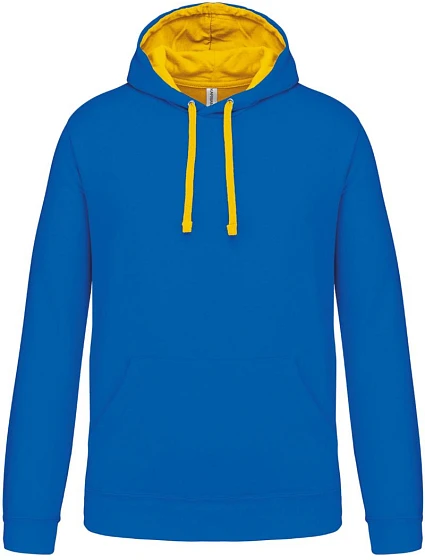Kariban K 446 Kontrastní mikina s kapucí 20.K446 light royal blue/yellow Kariban K 446 Kontrastní mikina s kapucí 20.K446 light royal blue/yellow