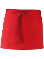 Premier PR 155 Krátká zástěra do pasu s kapsou "Colours" 39.0155 red Premier PR 155 Krátká zástěra do pasu s kapsou "Colours" 39.0155 red
