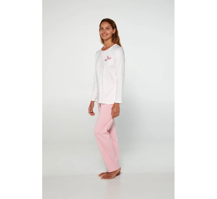 Pyžamo s knoflíkovou légou model 18938389 - Vamp