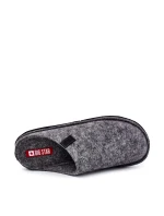 Klasické pánské pantofle Big Star KK176001 šedé Klasické pánské pantofle Big Star KK176001 šedé