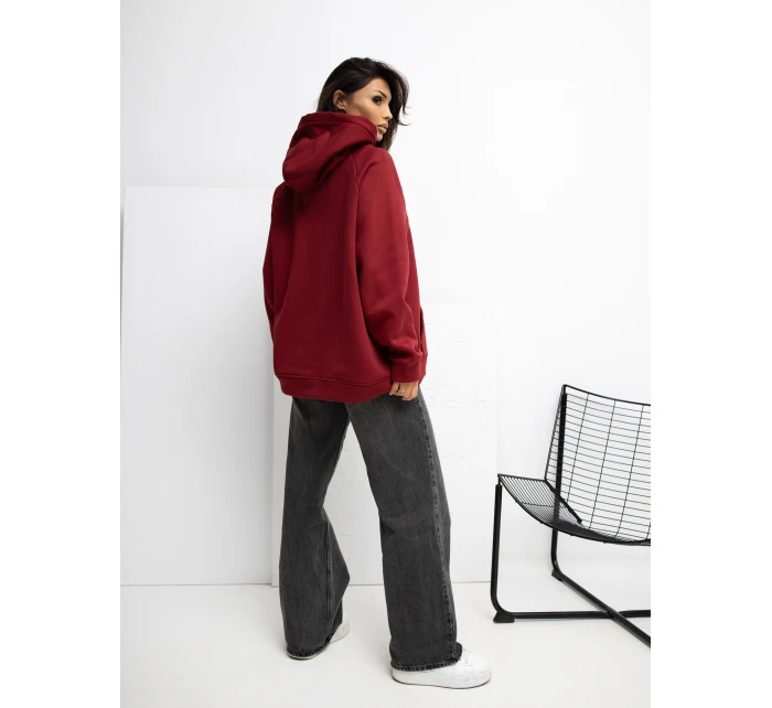 Bluza RV BL model 21777622 bordowy - FPrice