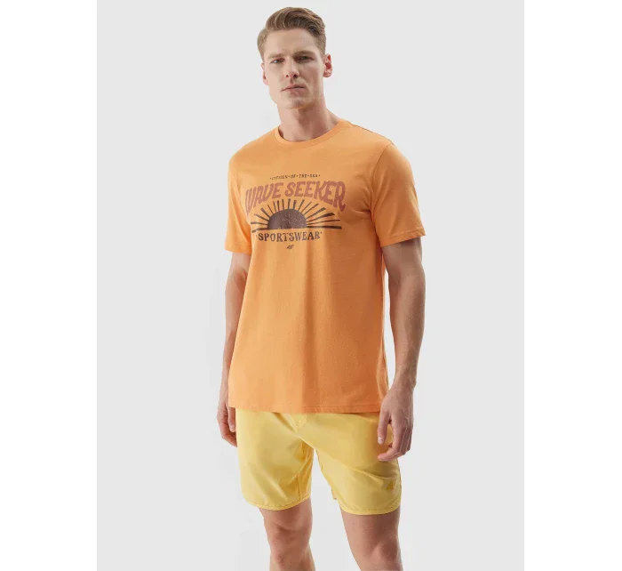 Pánské koupací šortky 4F - žluté