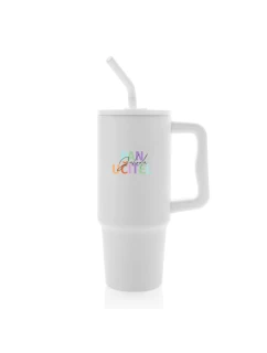 Personalizovaná termoska s barevným víčkem pro paní učitelku/pana učitele