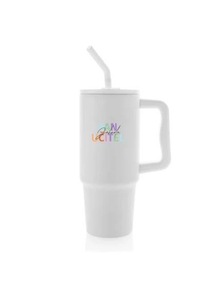 Personalizovaná termoska s barevným víčkem pro paní učitelku/pana učitele