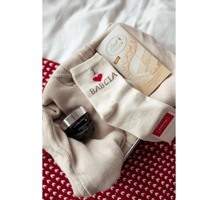 SKARPETKI DAMSKIE I LOVE model 20767240 - Milena