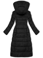 Černá dlouhá dámská zimní bunda Libland (7704) Černá dlouhá dámská zimní bunda Libland (7704)