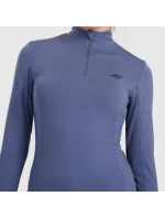 Dámská termální mikina 4F F098 denim 4FWAW25UBRUF098 32S Dámská termální mikina 4F F098 denim 4FWAW25UBRUF098 32S