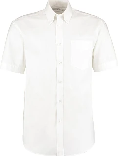 Kustom Kit KK 109 (13,5-18) Košile Oxford s krátkým rukávem 43.0109 white