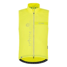Pánská vesta Flow-m světle zelená - Kilpi