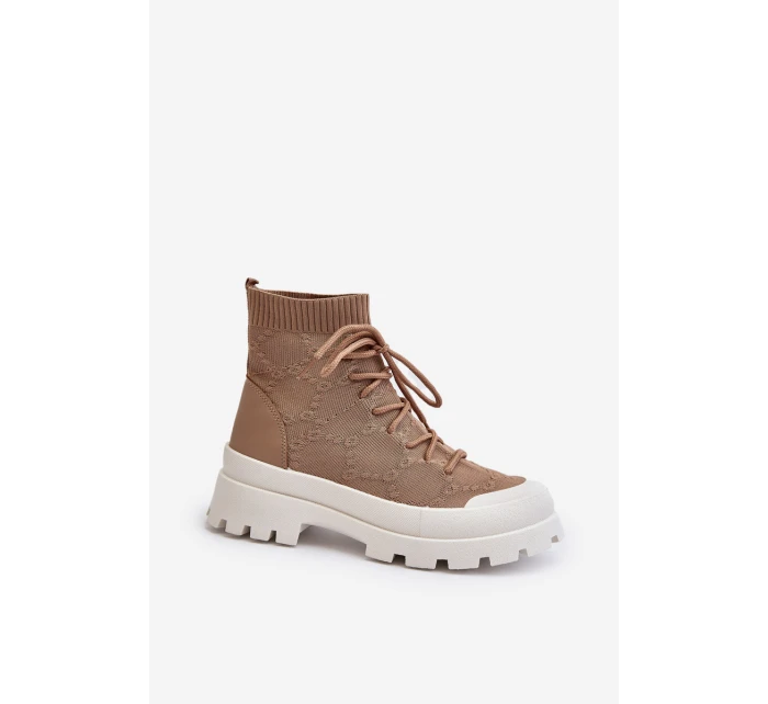 Dámské Nazouvací Botky Hnědé model 21651826 - Boto Dámské Nazouvací Botky Hnědé model 21651826 - Boto