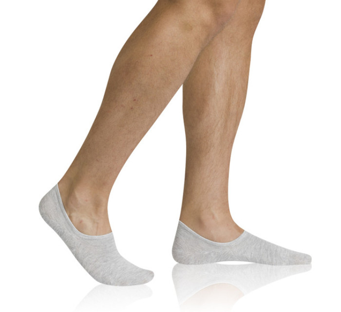 Unisex ponožky invisible BAMBUS SNEAKER SOCKS - BELLINDA - šedá