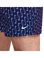 Plavky Nike Breaker Swoosh Link Midnig v barvě tmavě modré, růžové a fialové NESSG577 440 Plavky Nike Breaker Swoosh Link Midnig v barvě tmavě modré, růžové a fialové NESSG577 440