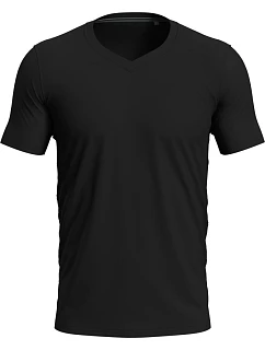 Stedman Stretch-T V-neck Pánské tričko s výstřihem do V 05.9610 black opal