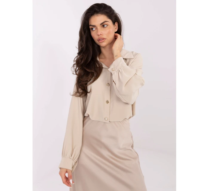 IT košile KS 29022.25 béžová IT košile KS 29022.25 béžová