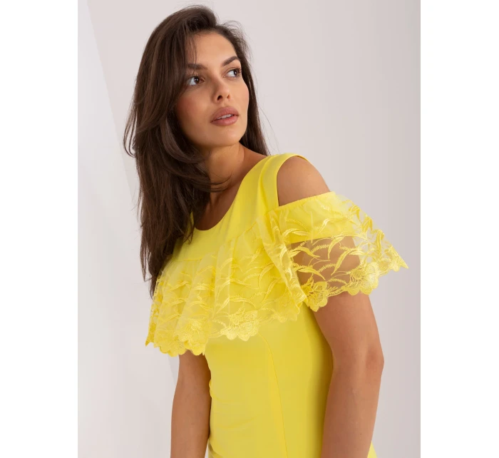 Sukienka LK SK model 18761796 żółty - FPrice