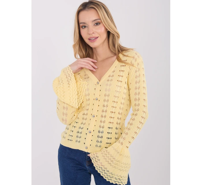 Jumper PM SW SF118.86 světle žlutý