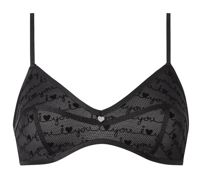 Dámská nevyztužená podprsenka I Heart You V-Day QF6713E-VE6 - Calvin Klein