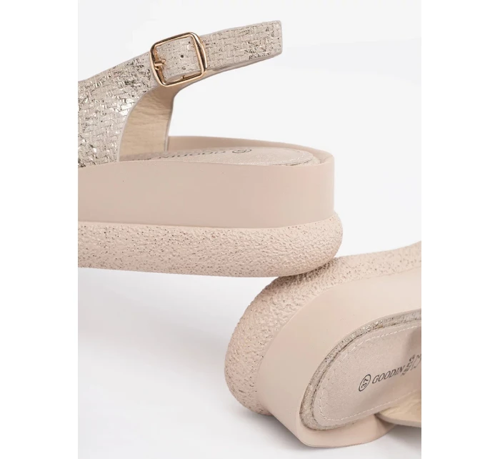 Dámské sandály na klínku  model 21137817 - GOODIN