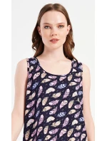 Dámská noční košile na ramínka Peříčka Dámská noční košile na ramínka Peříčka