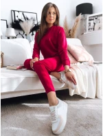 MILIAN fuchsiová dámská tepláková souprava FashionStreet AY0823