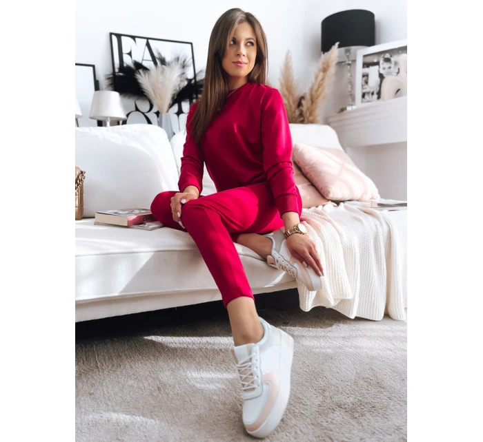 MILIAN fuchsiová dámská tepláková souprava FashionStreet AY0823