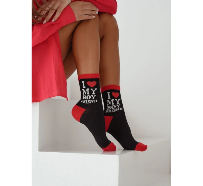 Milena ponožky 0200-151 I Love My Boyfriend 37-41