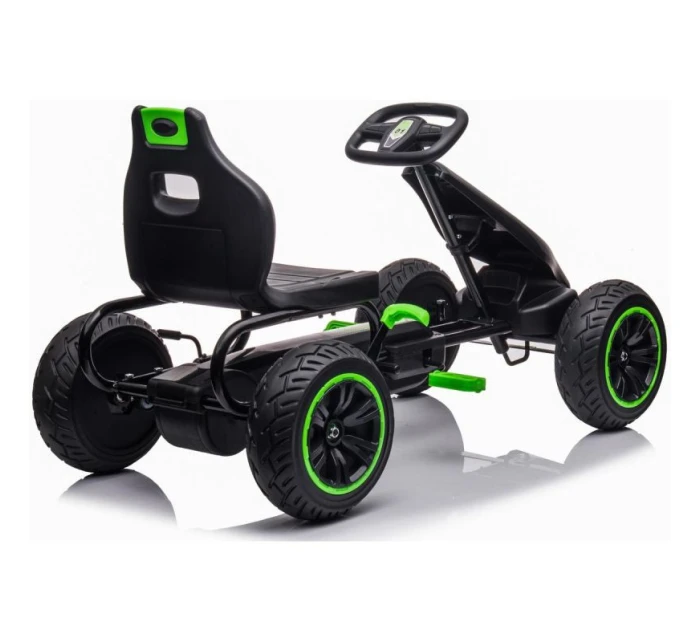 MOTOKÁROVÉ ŠLAPACÍ AUTO ENERO 18 ČERNÉ A ZELENÉ