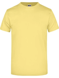 Daiber JN 02 Tričko z těžké bavlny 02.0002 light yellow