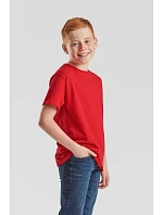 Fruit of the Loom Kids Iconic 150 T Dětské tričko 16.1023 red Fruit of the Loom Kids Iconic 150 T Dětské tričko 16.1023 red