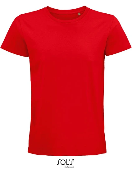 SOL'S Pioneer Men Pánské tričko z bio bavlny 25.3565 red SOL'S Pioneer Men Pánské tričko z bio bavlny 25.3565 red