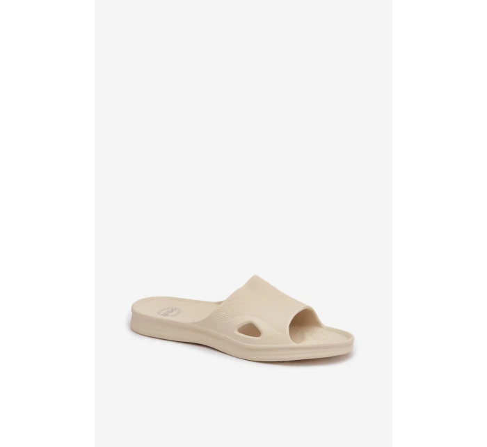 Klasické dámské béžové pantofle model 21997768 - Boto Klasické dámské béžové pantofle model 21997768 - Boto