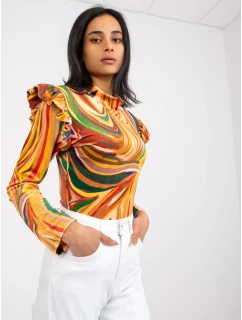 Halenka DHJ BZ 6533C.90 tmavě žlutá