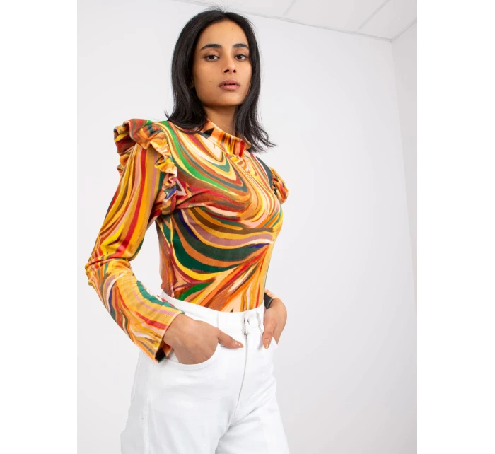 Halenka DHJ BZ 6533C.90 tmavě žlutá Halenka DHJ BZ 6533C.90 tmavě žlutá