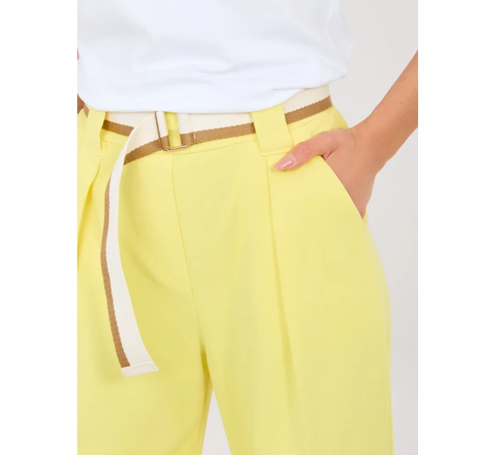IT kalhoty SP FL9929 1.74 světle žlutá