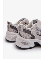 Dětské Tenisky na suchý zip Sportovní obuv Šedá Rulagia Dětské Tenisky na suchý zip Sportovní obuv Šedá Rulagia