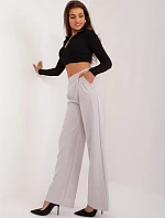 Kalhoty WN SP 8247.65 světle šedé - FPrice