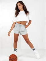 Dámské teplákové šortky GO SPORT light grey FashionStreet SY0322