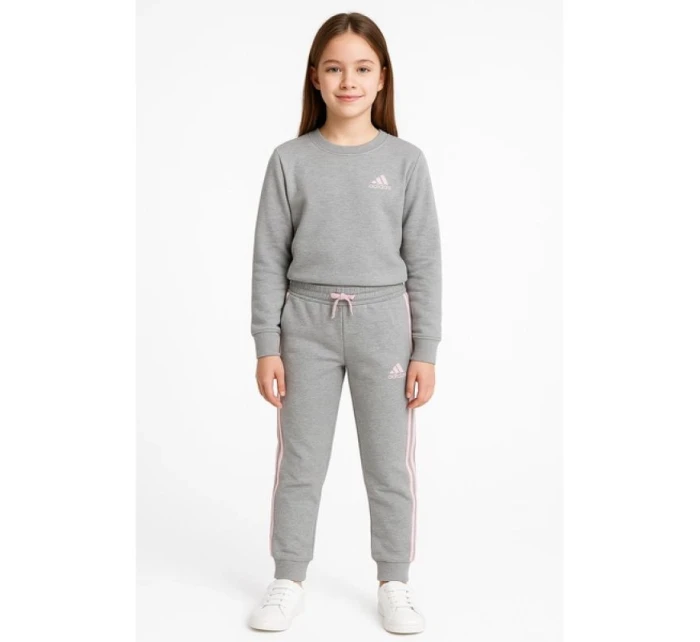 Kalhoty adidas French terry 3 Jr HM8759