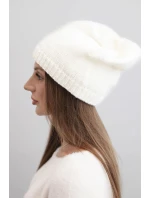 Čepice s rolováním Magda K293 camel